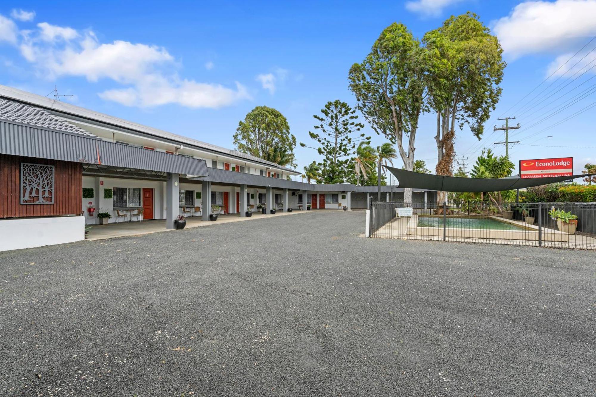 Econo Lodge Chaparral Motel Ballina Kültér fotó
