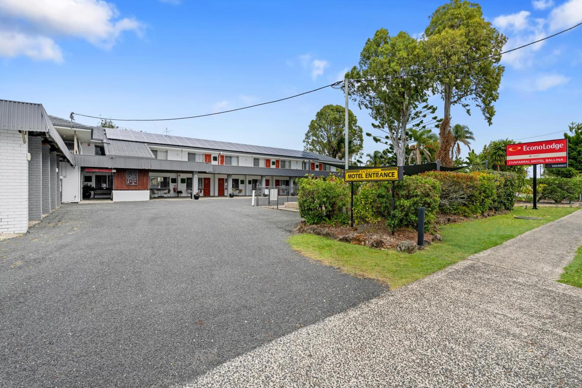 Econo Lodge Chaparral Motel Ballina Kültér fotó